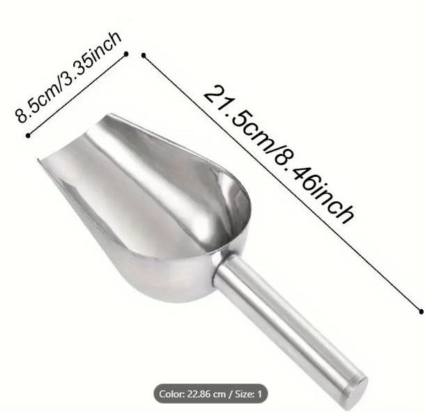 Heavy Duty Stainless Steel Scoop